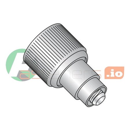 Newport Fasteners Captive Panel Screw, #8-32 Thrd Sz, Plain Steel 196028